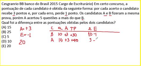 O bb praticamente não possui concurso em validade para o escriturário tradicional em quase desta forma, o novo concurso banco do brasil se torna necessário. Curso de Raciocínio Lógico Matemático Questão resolvida da ...