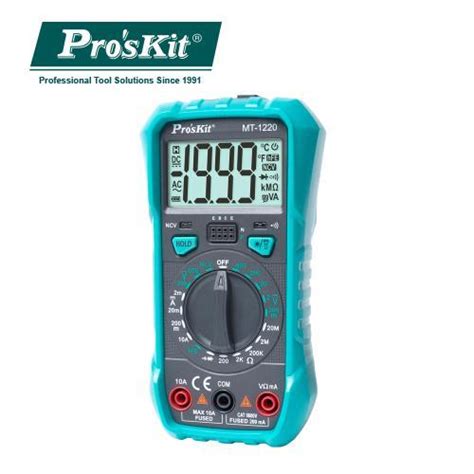 Proskit寶工3 12數位電錶mt 1220 Prokits