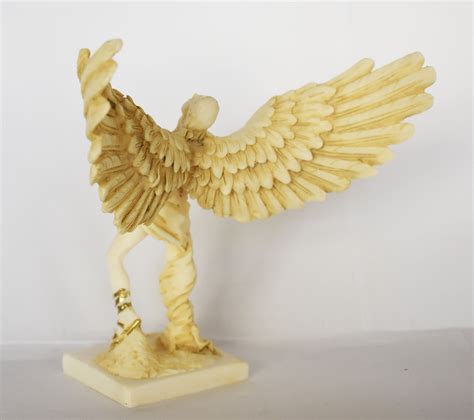 Icarus Son Of Daedalus Escape From Crete With Wings From Etsy