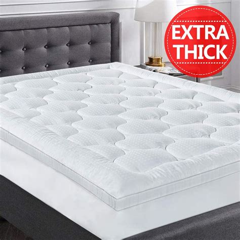 Cohome Twin Size Mattress Topper Extra Thick Cooling Mattress Pad 400tc