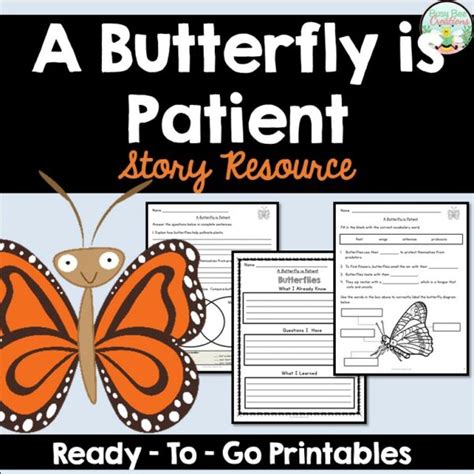 A Butterfly Is Patient Story Resource Made By Teachers