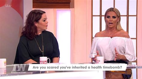 Katie Prices Eighth Boob Job Is Slammed By Loose Women Viewers Daily Mail Online