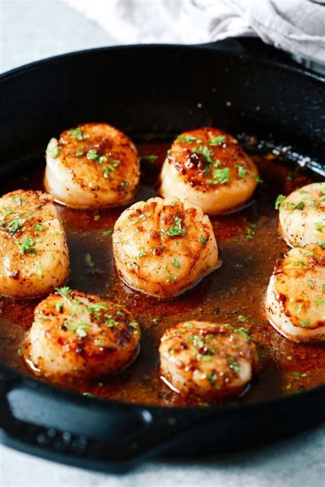 Cooked In Minutes This Garlic Butter Scallops Recipe Is The Perfect