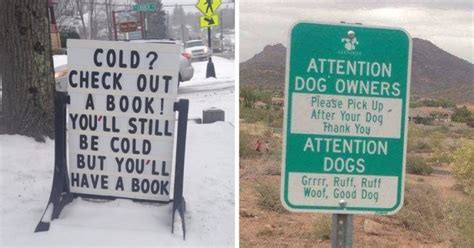24 Of The Funniest Signs Ever Spotted Around