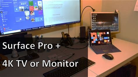 When a second monitor shows up in either of those places, your pc's display adapter has the ability to use two monitors. Surface Quick Tip: Using the Surface Pro with a 4K TV ...