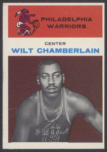 Columbia hobby and sports cards. 1961-62 Fleer Basketball Wilt Chamberlain Rookie Card | Wilt chamberlain, Basketball cards, Cards