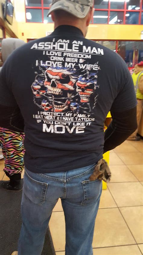 Asshole Man Lover Of Beer And Freedom R Bossfight