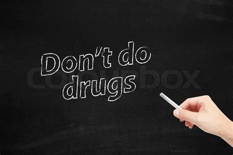 Dont Do Drugs Stock Image Colourbox