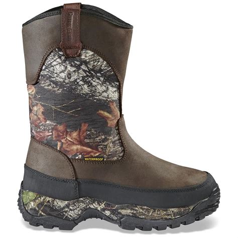 Guide Gear Mens Hunting Pull On Boots Insulated Waterproof Pull On