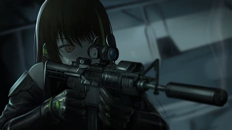 Girls With Guns Hd Wallpapers