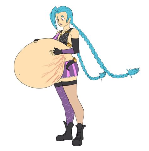 Commission Inflation Jinx V League Of Legends By Drkinkfuel On