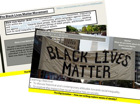 Black Lives Matter Teaching Resources