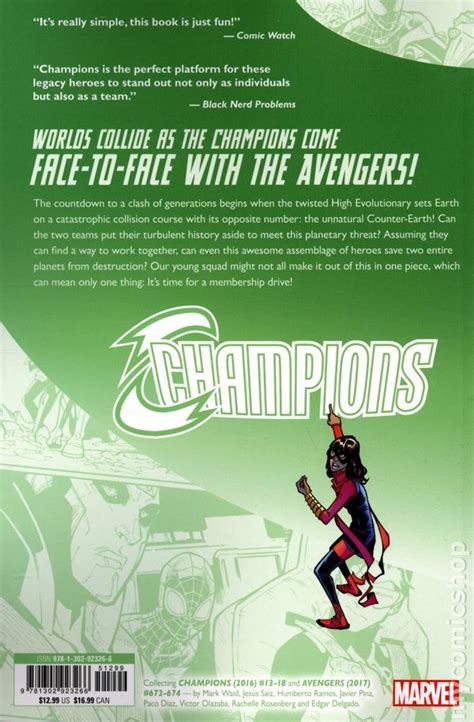 Champions Worlds Collide TPB (2021 Marvel) comic books