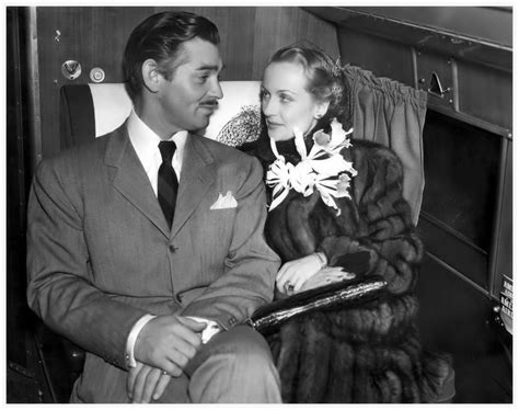 Clark Gable With Carole Lombard Carole Lombard Clark Gable