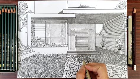 One Point Perspective Perspective Drawing Vanishing Point