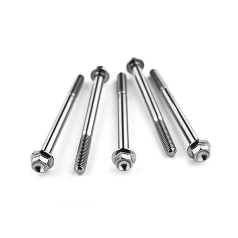 Stainless Steel Hex Head Bolt M8 X 125mm X 60mm 5 Pack