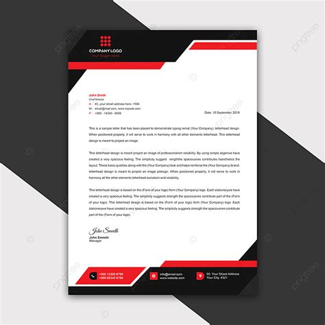 No matter what property you want to acquire or what activity you wish to perform, a letter of authorization is required by law, depending upon what is being acquired and performed. Modern Company Letterhead Template 2019 Template for Free Download on Pngtree