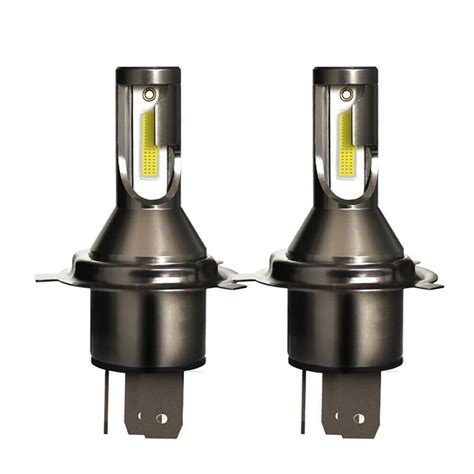 Buy 2pc H4 55w Led Car Headlight Bulbs Auto Conversion Driving Lamp Hi
