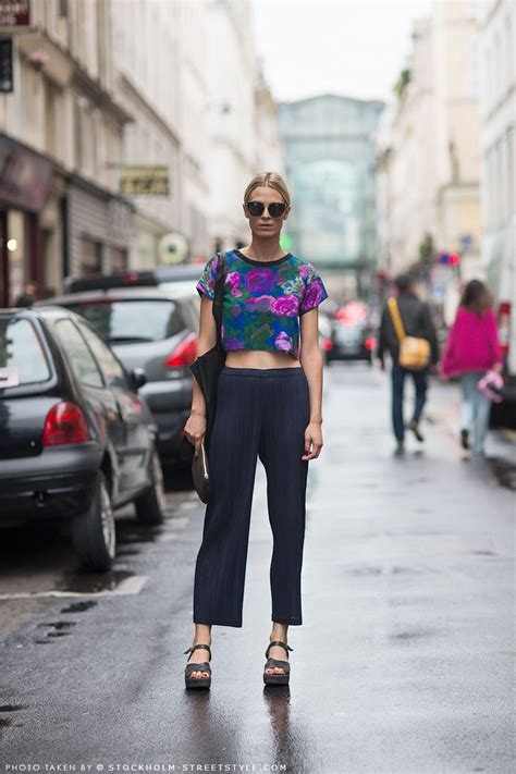 Carolines Mode Stockholmstreetstyle Stockholm Street Style Street Style 2016 Model Street