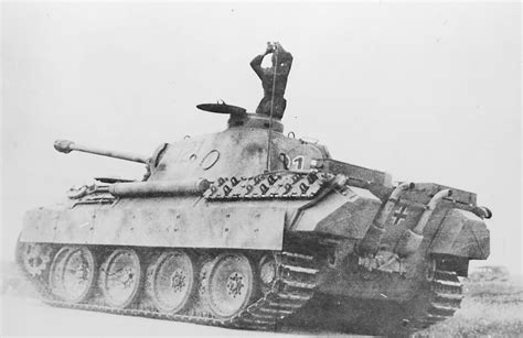 Panther Ausf D Of The 51st Panzer Battalion Tank Number 121 World