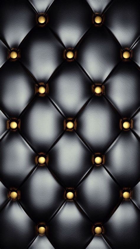 Pin By Jeanine Echevarria On Black And Gold Black Leather Upholstery
