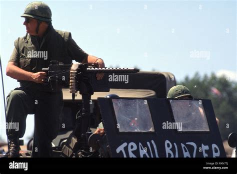 Us Rifleman Vietnam War Reenactor Stock Photo Alamy
