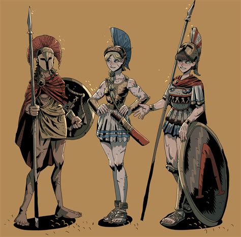 We Are Mercenaries — Ancient Greece Girls By Houjae04