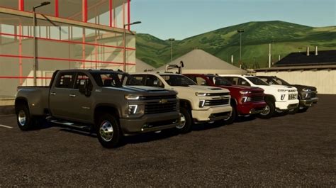 Fs19 Chevy Silverado 3500 2020 V10 Farming Simulator 19 Mods