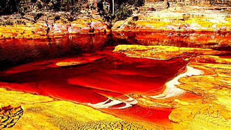 El Río Tinto El Caudal Marciano De España Fundación Aquae