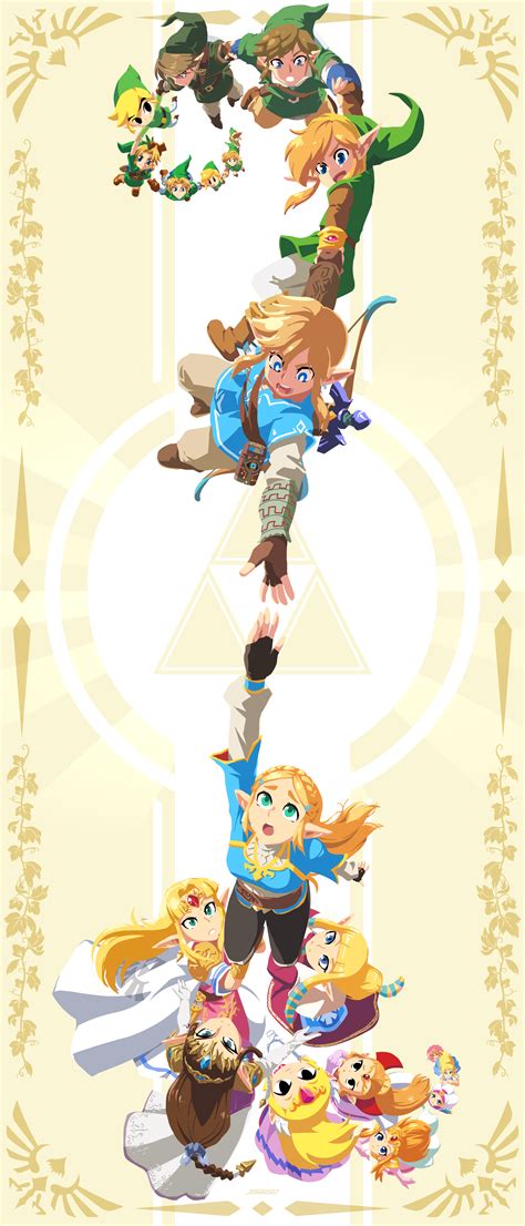 All Zelda And Link Zelda