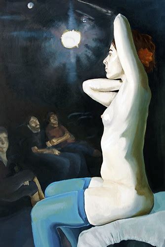 Nude Self Portrait Oil On Masonite Panel Kaci Beeler Flickr