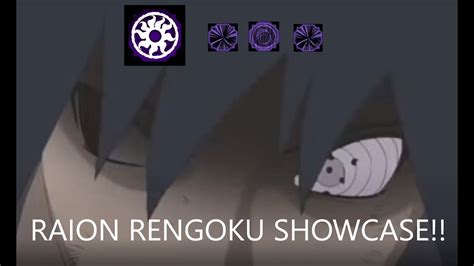 New Raion Rengoku Showcase Shindo Life Youtube