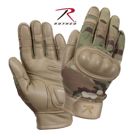 Rothco Flame And Heat Resistant Hard Knuckle Tactical Glove Now In Multicam Tactical Gloves