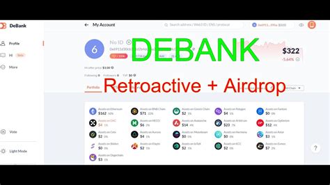 Săn Retroactive Airdrop Từ Dự án Debank đã Huy động được 25 Triệu đô