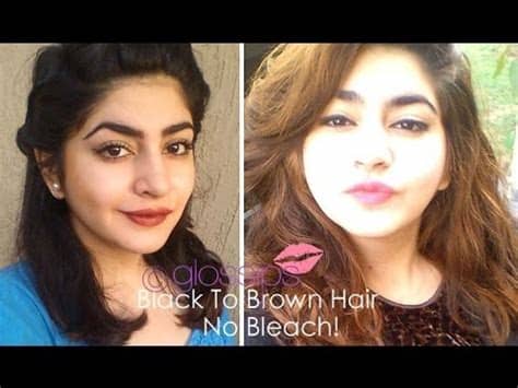 7 lessons i learned trying to take my hair from black to blonde. Black To Brown Hair - Without Bleaching - How I Did It ...