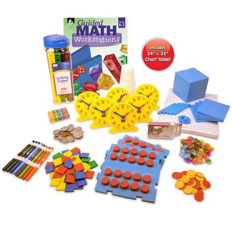 Guided Math Workstations Manipulative Kit Grades K 2 Math