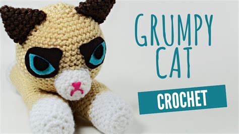 Part one is about making his arms and tail. Crochet Grumpy "Flat" Cat Amigurumi Tutorial - YouTube