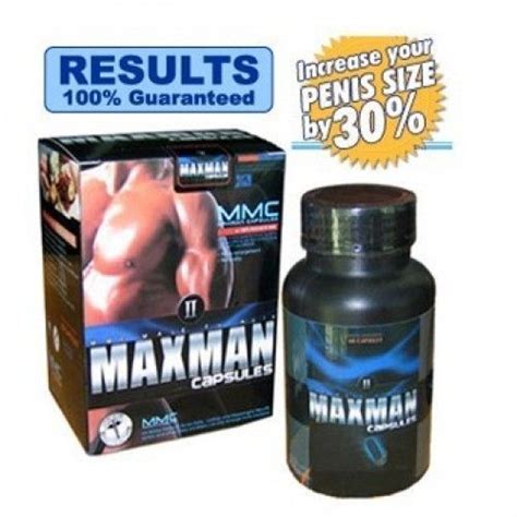 Shop Max Man Ii Penis Enlargement Capsules 60 Pills Jumia Egypt