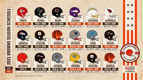 Steelers, Browns and Bills release schedules for 2021-2022 NFL season 