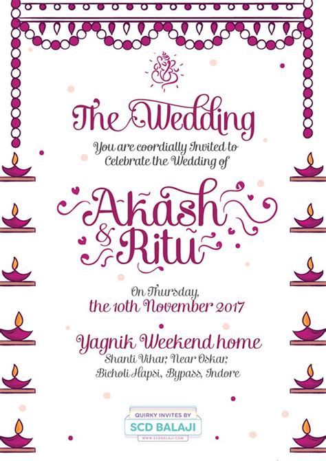 Create indian wedding invitation card online free. Indian Brides and Grooms' Wedding Invitation Designs on ...