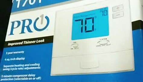 Pro Model T701 Thermostat