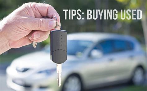 Another option for buying a used car with less haggling is to consider a former rental car. Ten Tips for Buying a Used Car | Parkside Motors