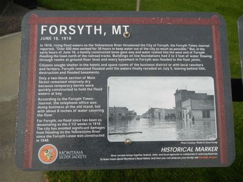 Forsyth Mt Historical Marker
