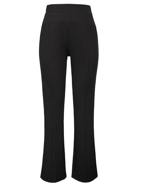 Buy Kk Womens Black Work Office Pants Stylish And Slim