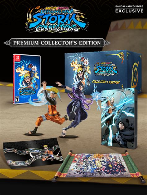 Nintendo Switch Premium Collectors Edition Naruto X Boruto Ultimate