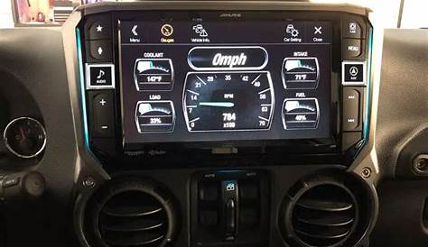 alpine stereo system for jeep wrangler