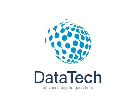 Data Technology Logo Icon Vector 561742 Vector Art At Vecteezy