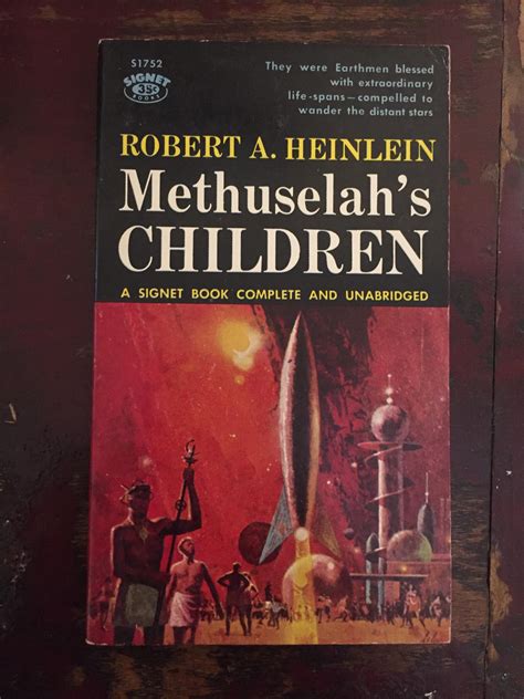 ‘methuselahs Children By Robert Heinlein Cover By Paul