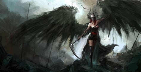 Download Fantasy Angel Warrior Hd Wallpaper
