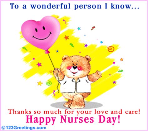 Medical health care banner background with stethoscope and blue necktie. Your Love And Care! Free Nurses Day eCards, Greeting Cards ...